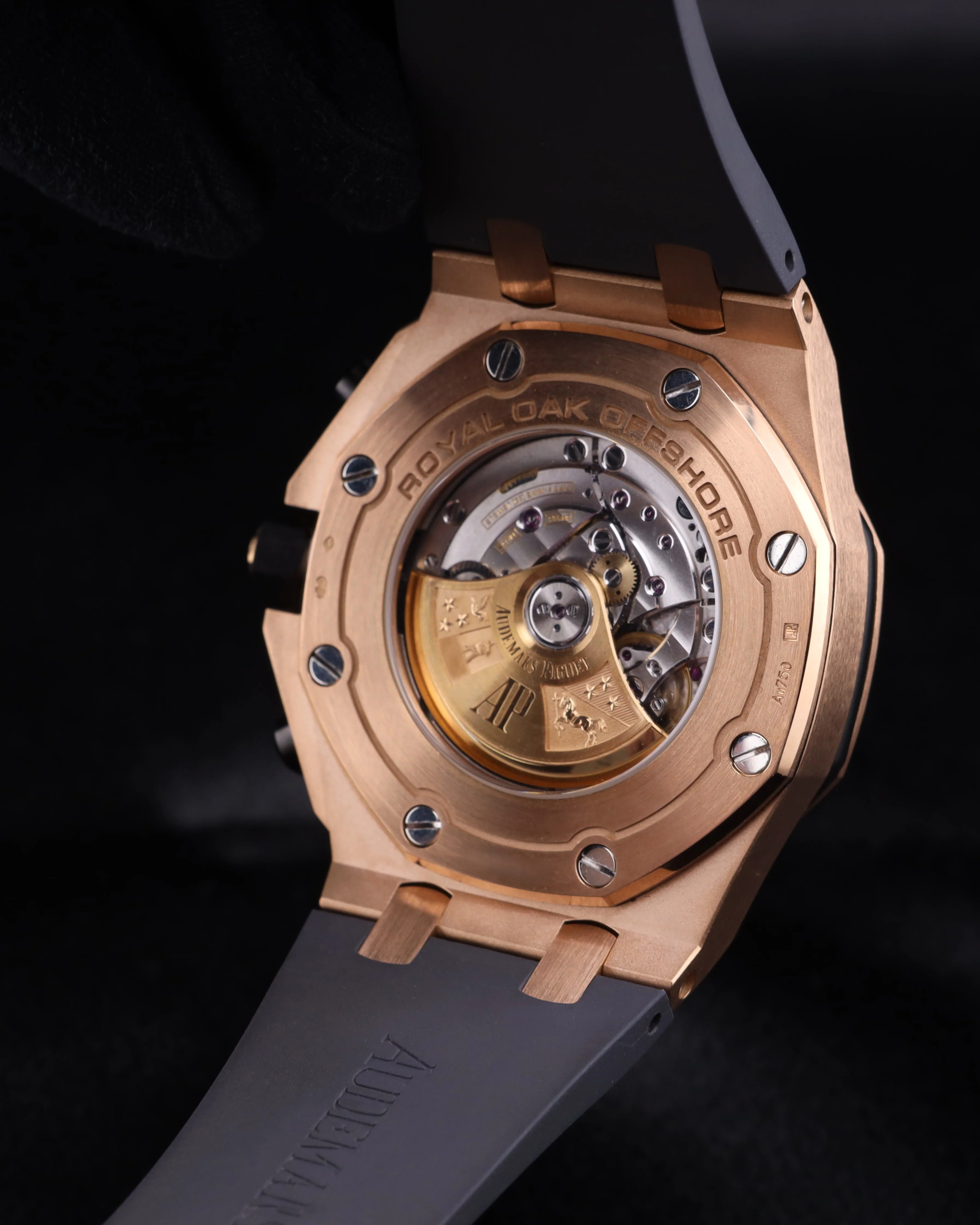 Audemars Piguet Royal Oak Offshore Chronograph Half Brick Rhoudium/Grey Dial 26470OR - Image 10
