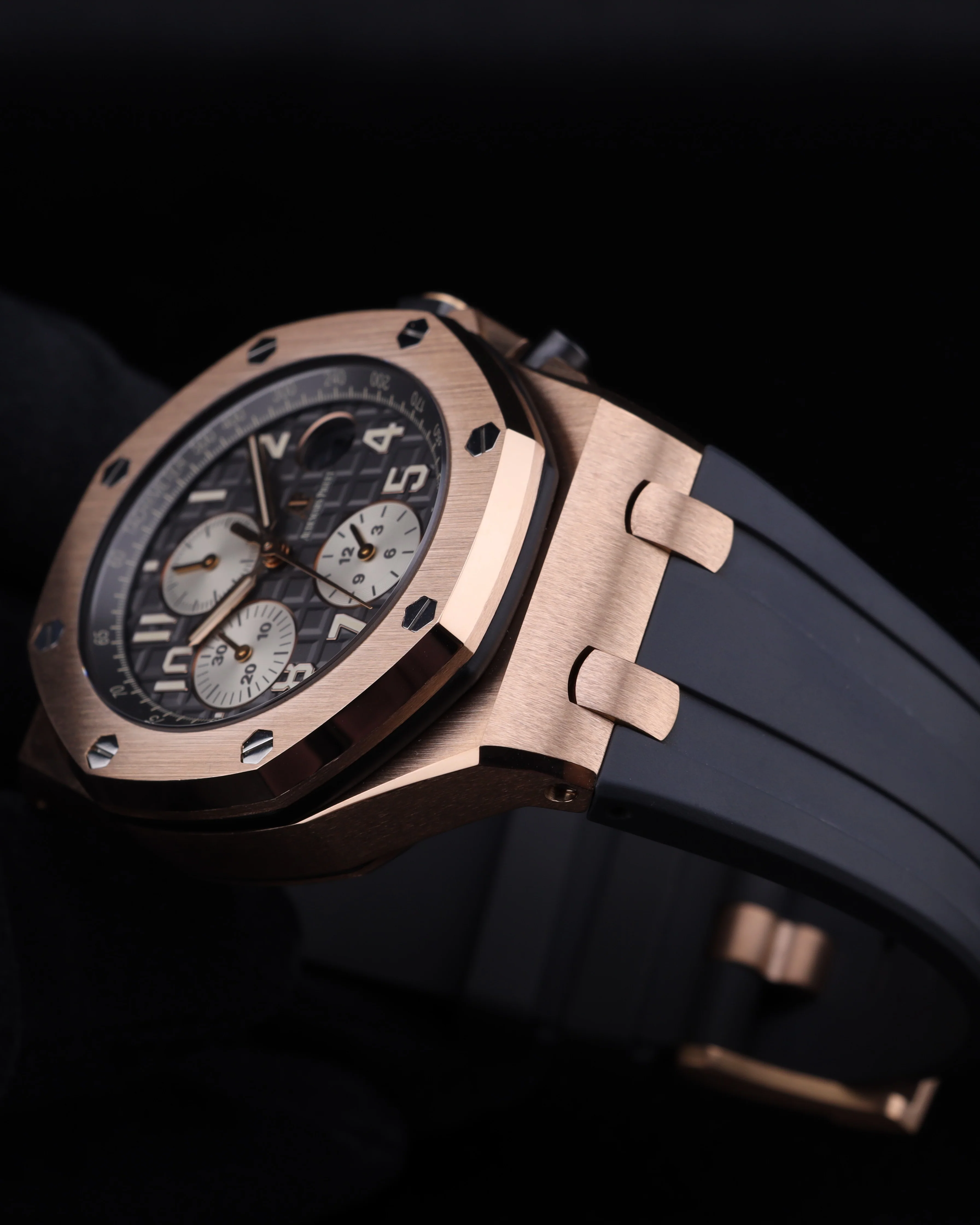 Audemars Piguet Royal Oak Offshore Chronograph Half Brick Rhoudium/Grey Dial 26470OR - Image 9