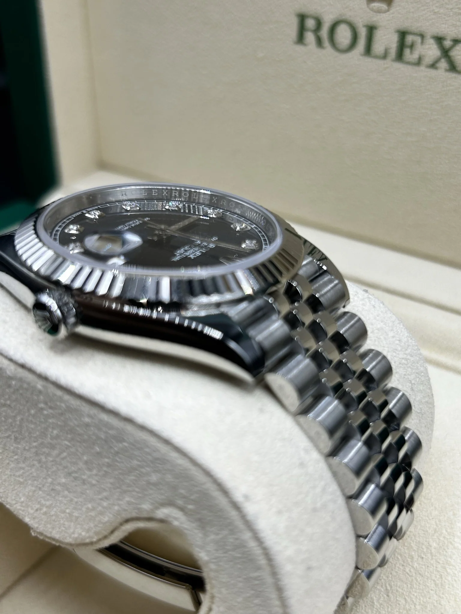 Rolex Datejust 41 Blue Diamond 126334 Jubilee - Image 8