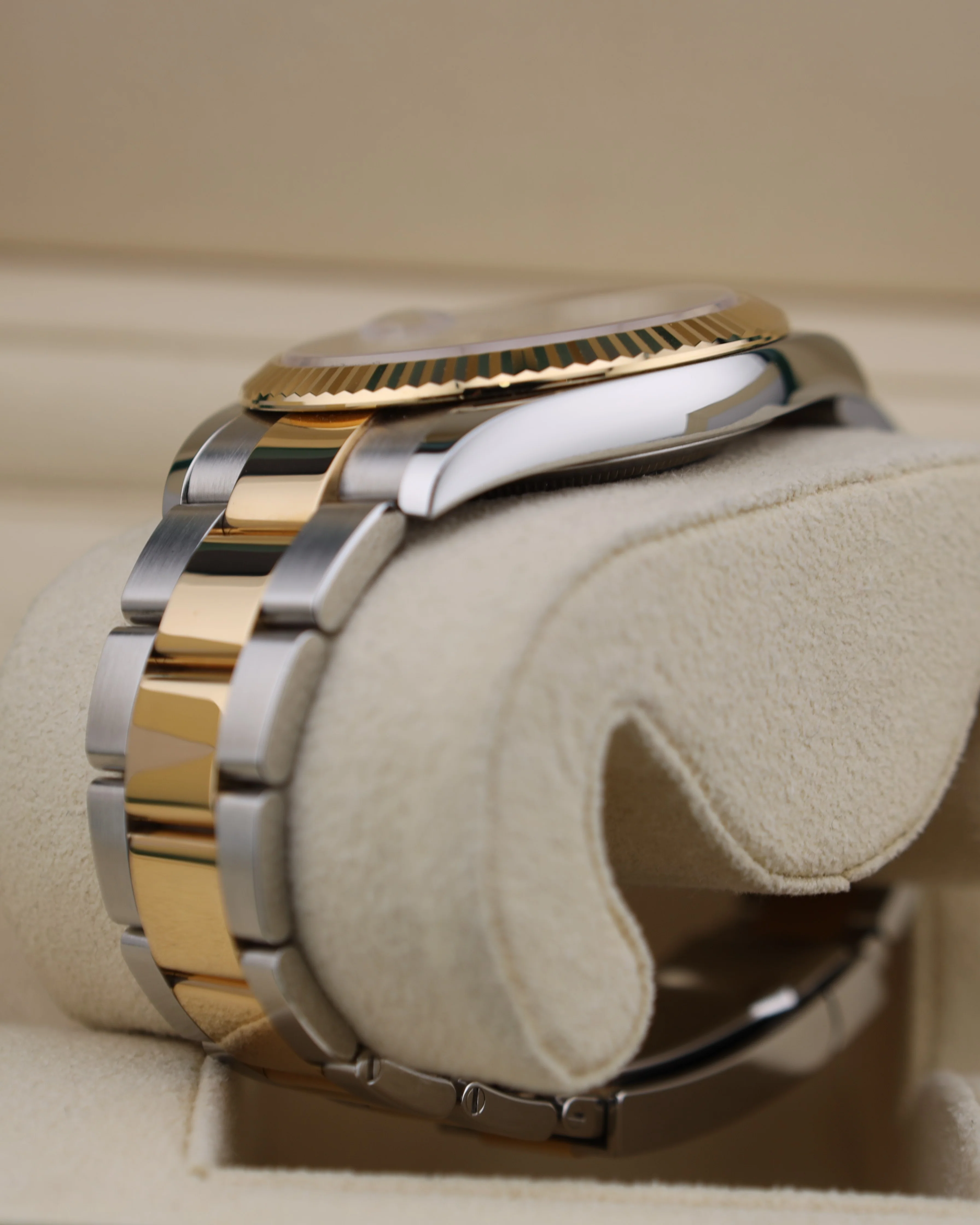 Rolex Datejust 41 Diamond Champagne Dial on Oyster 126333 - Image 7