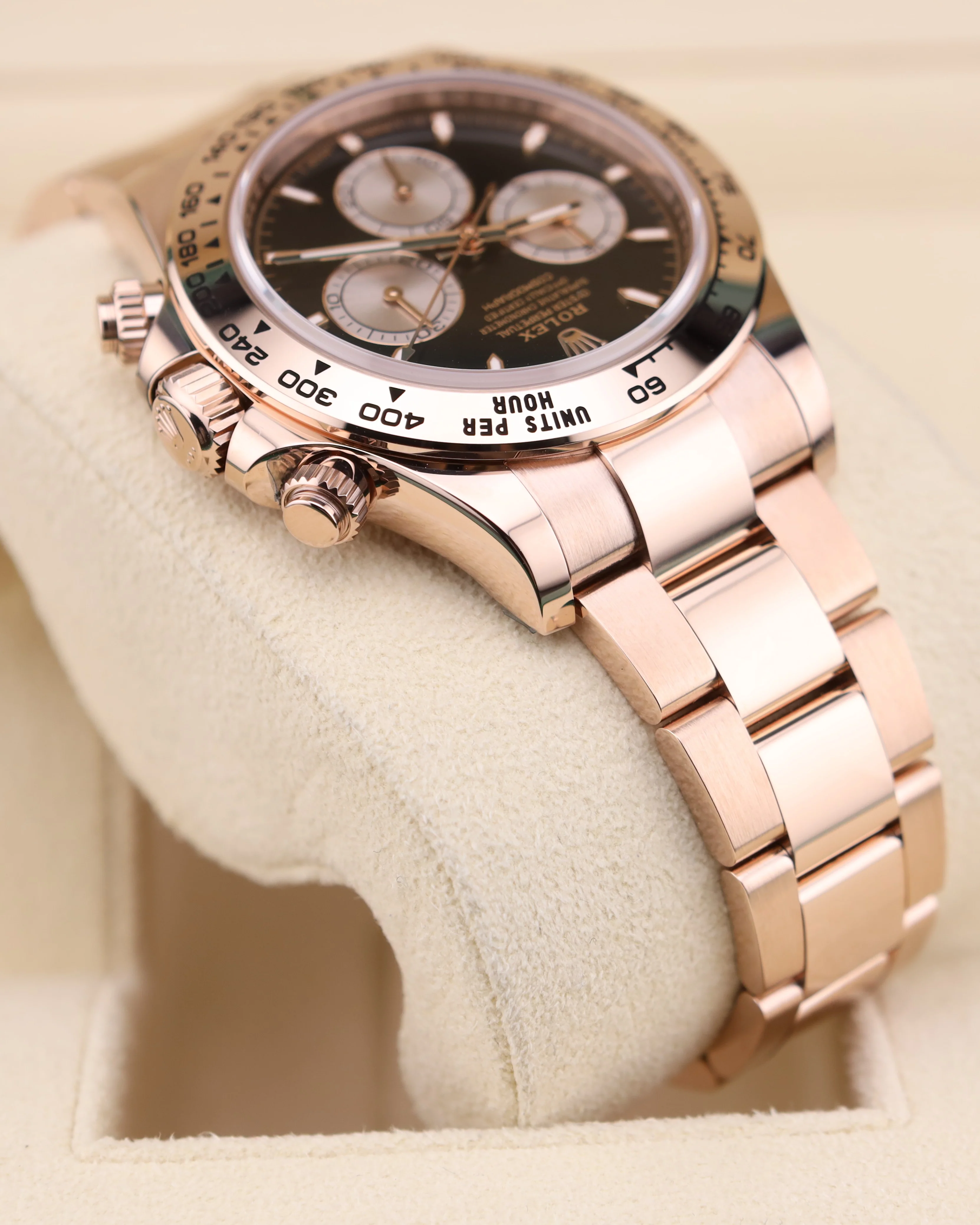 Rolex Daytona Black Dial 18K Rose Gold Oyster 126505 - Image 10