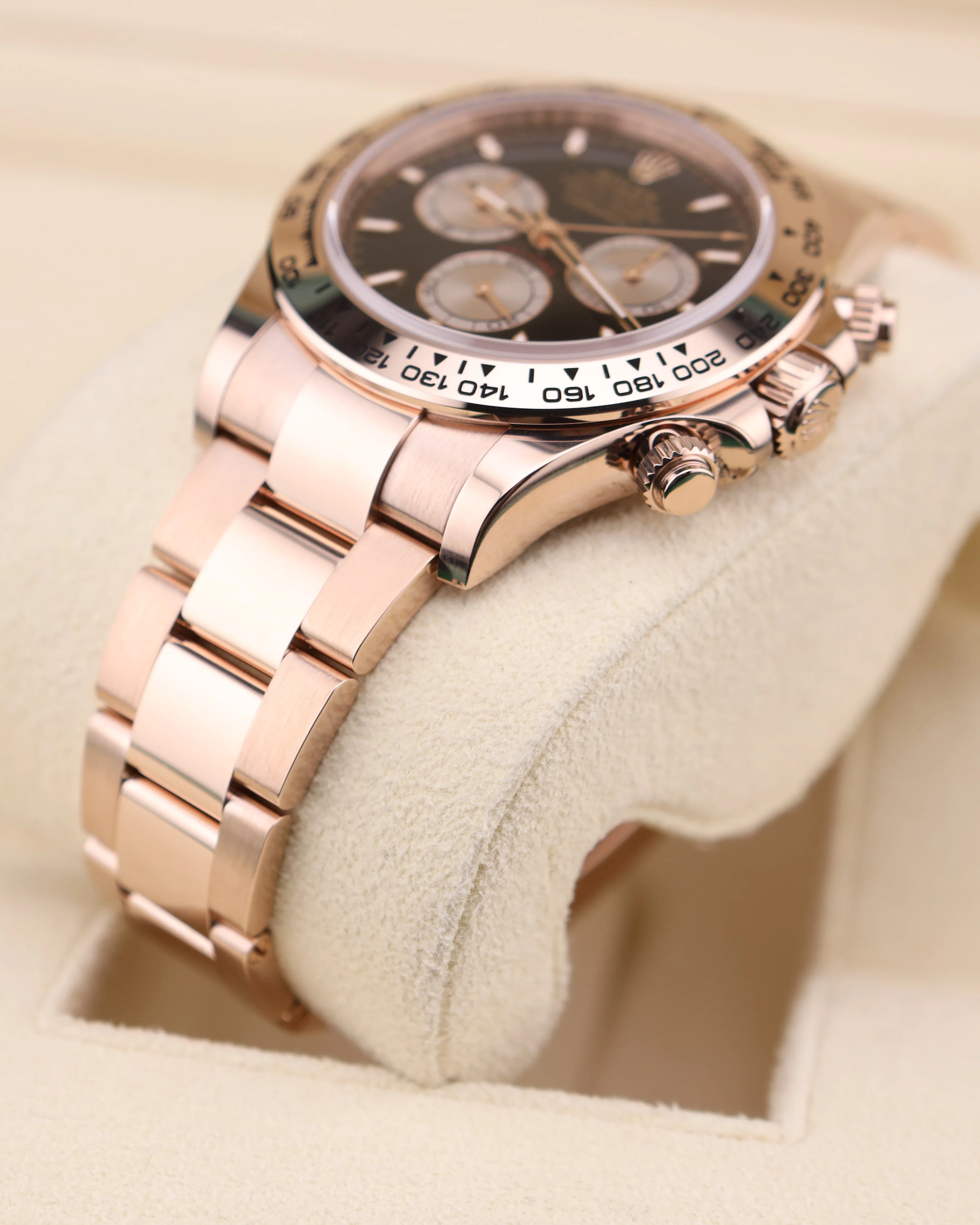 Rolex Daytona Black Dial 18K Rose Gold Oyster 126505 - Image 9