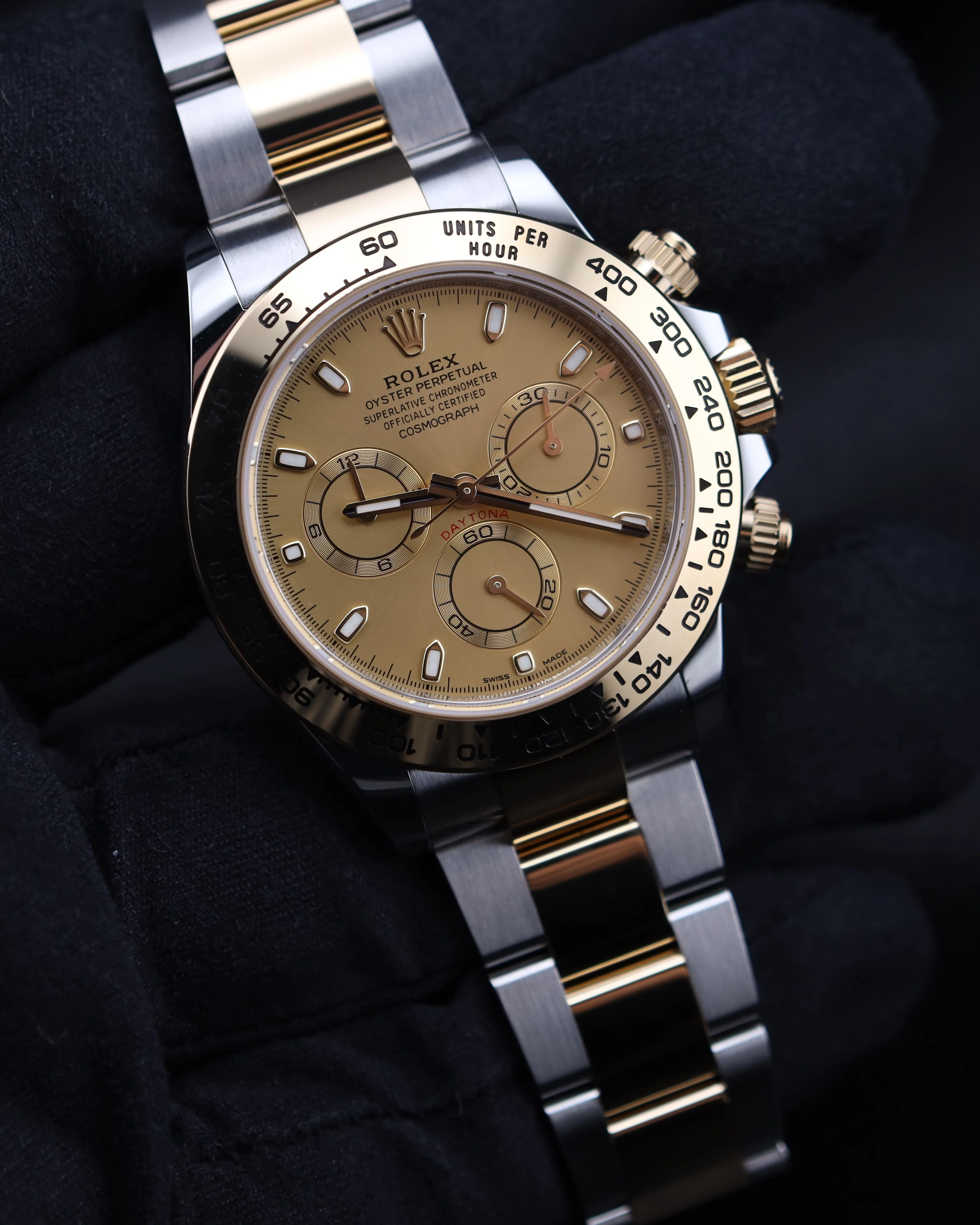 Rolex Daytona Champagne Dial Two Tone on Oyster 116503 - Image 2