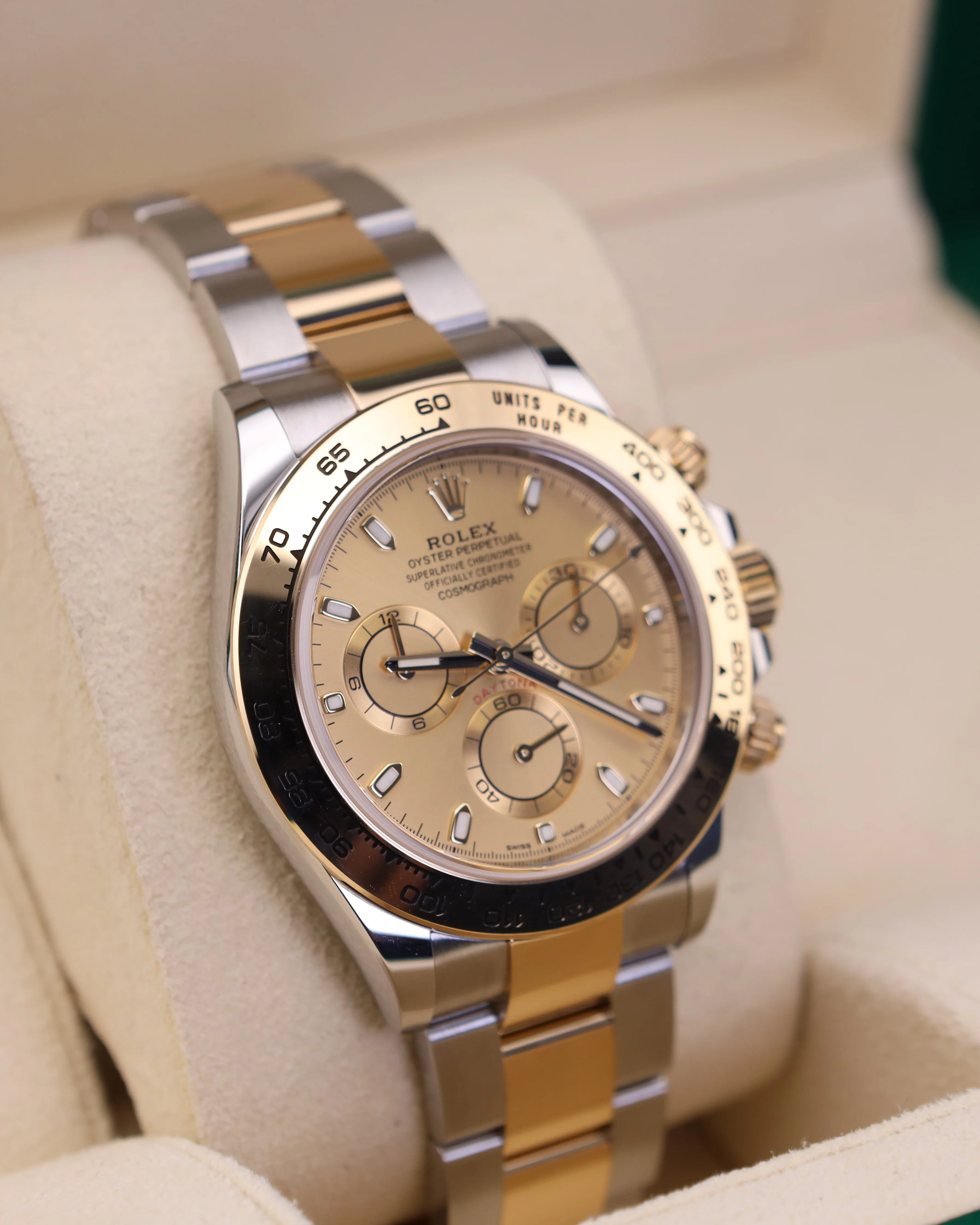 Rolex Daytona Champagne Dial Two Tone on Oyster 116503 - Image 6