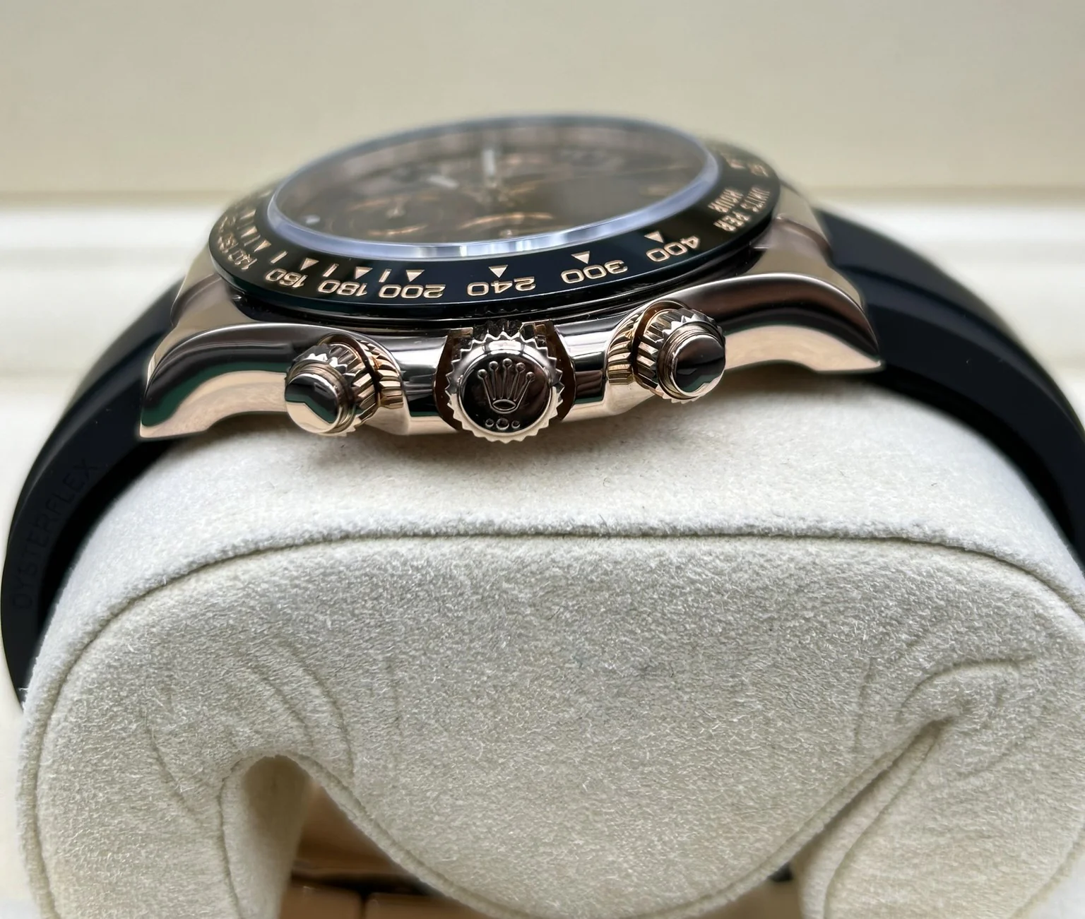 Rolex Daytona Chocolate Arabic Dial 116515LN Oysterflex - Image 4