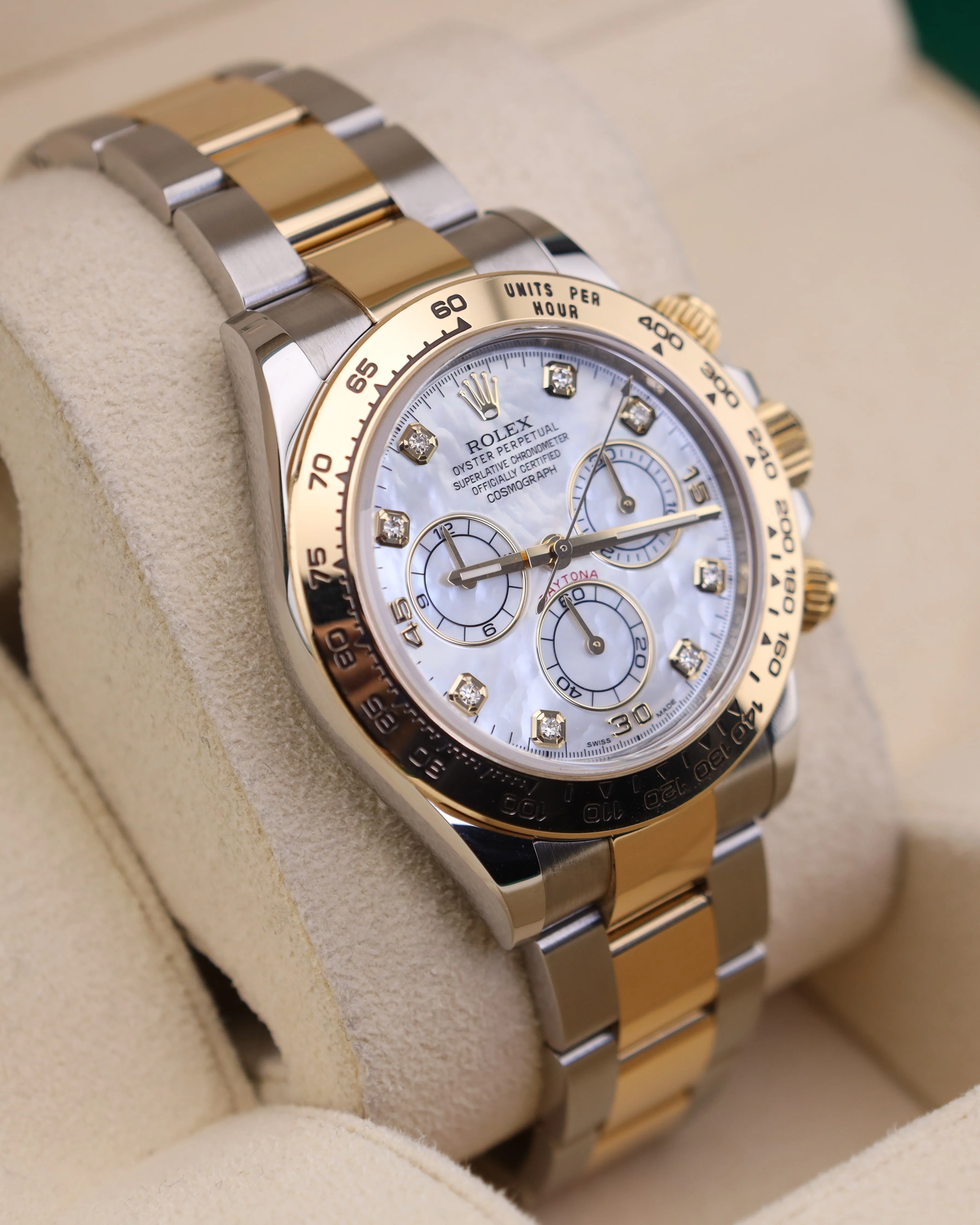 Rolex Daytona Mother of Pearl MOP Diamond Dial 116503 - Image 3