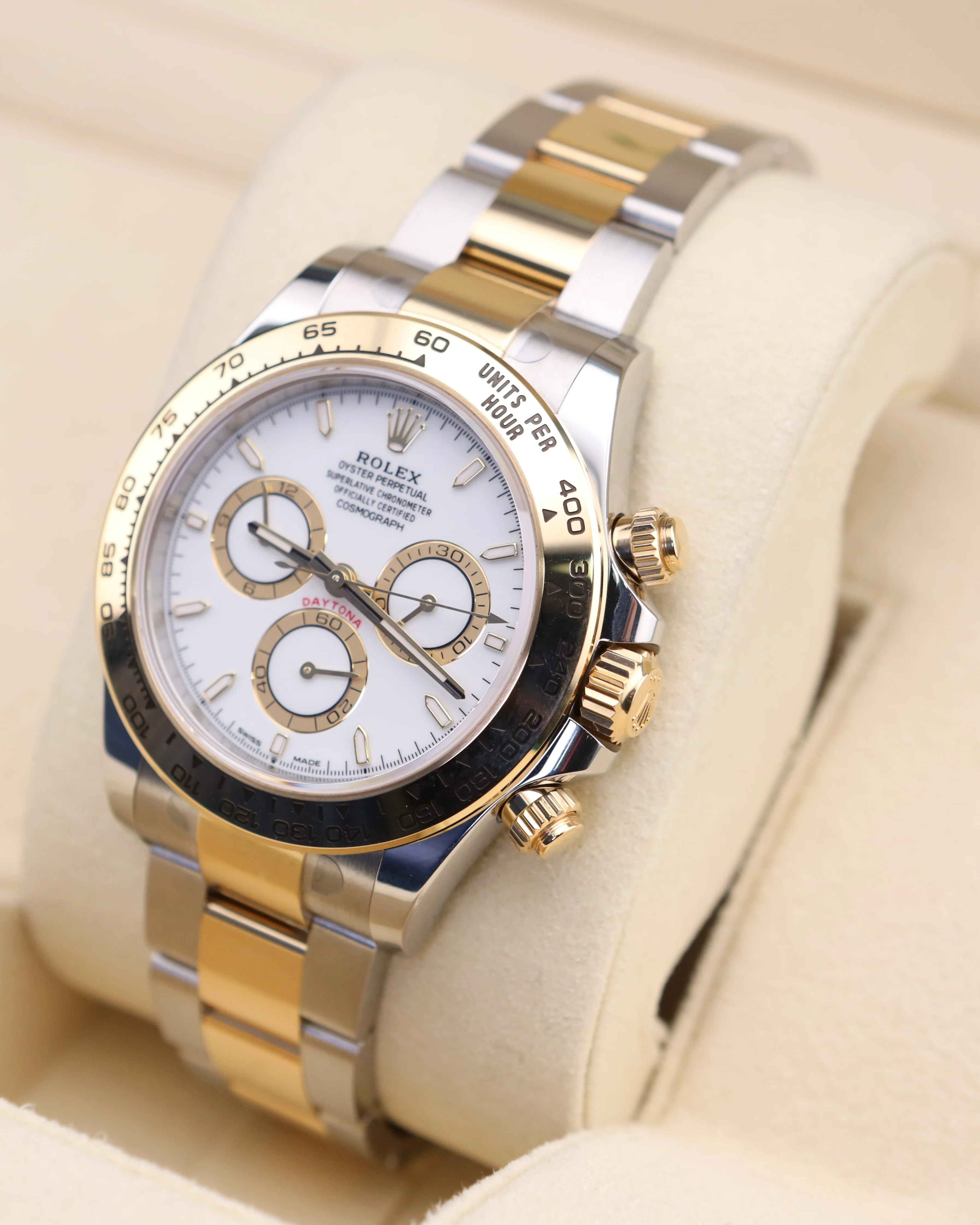 Rolex Daytona White Dial Two Tone on Oyster 126503 - Image 3