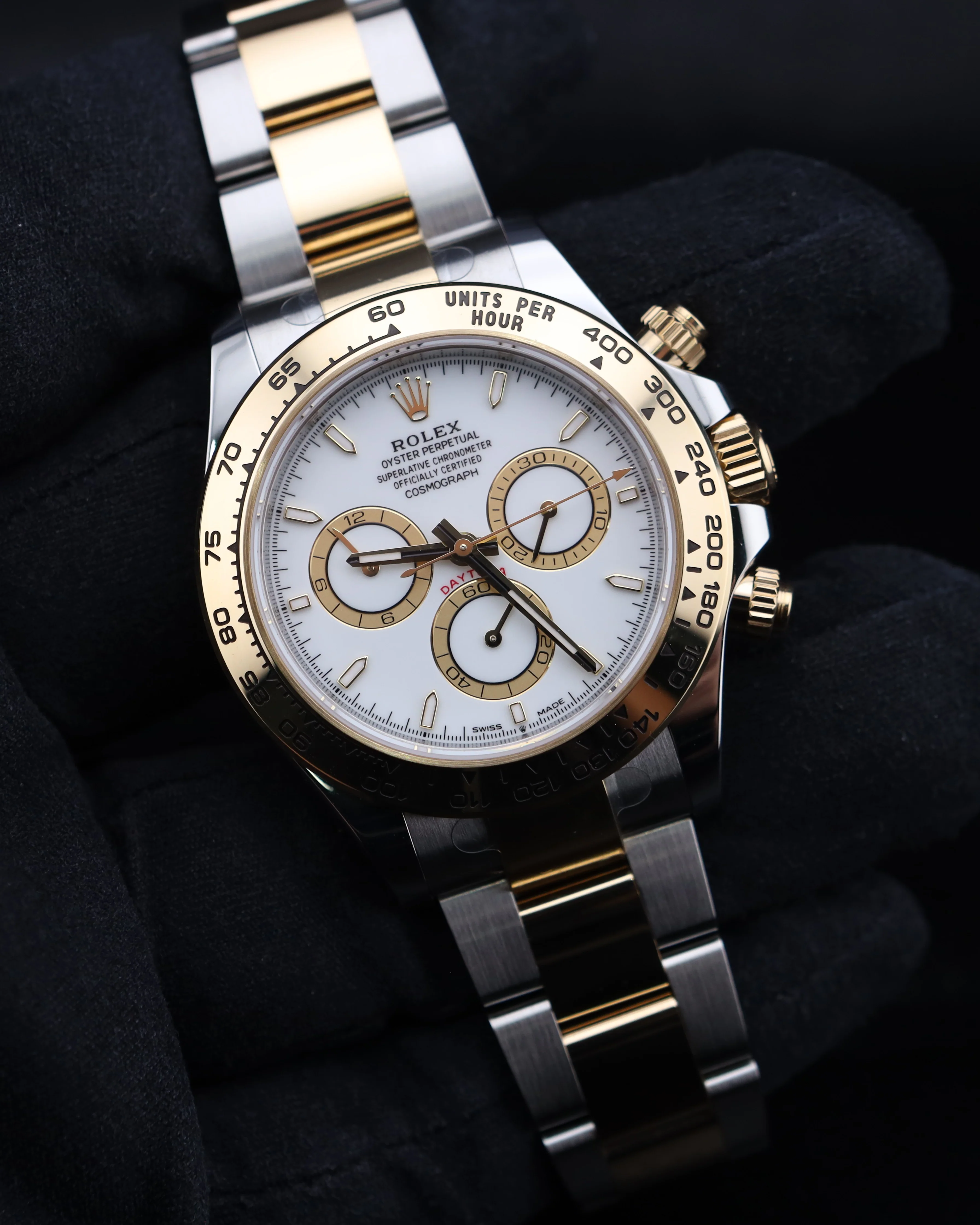 Rolex Daytona White Dial Two Tone on Oyster 126503 - Image 7