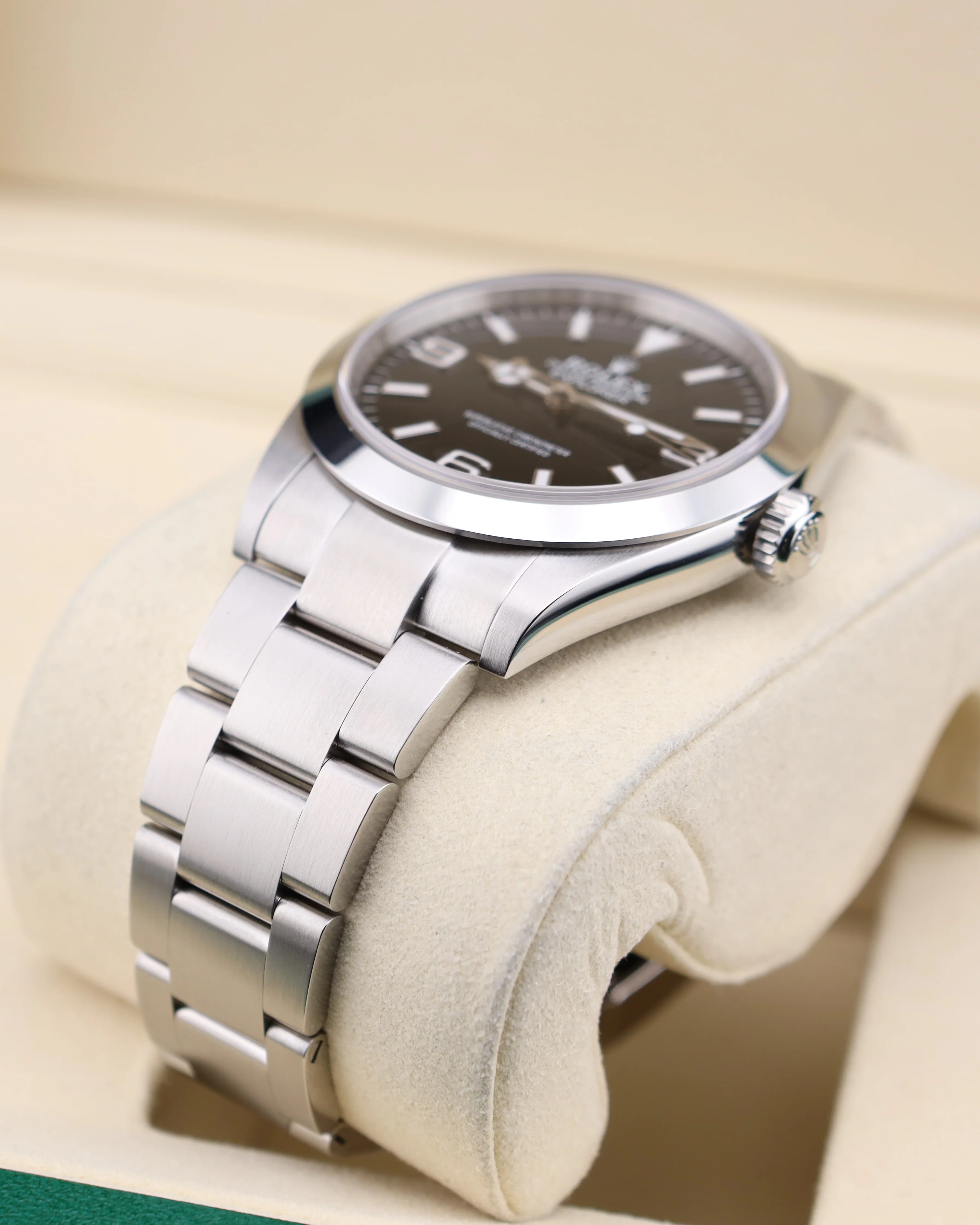 Rolex Explorer Black Dial Smooth Bezel 224270 - Image 8