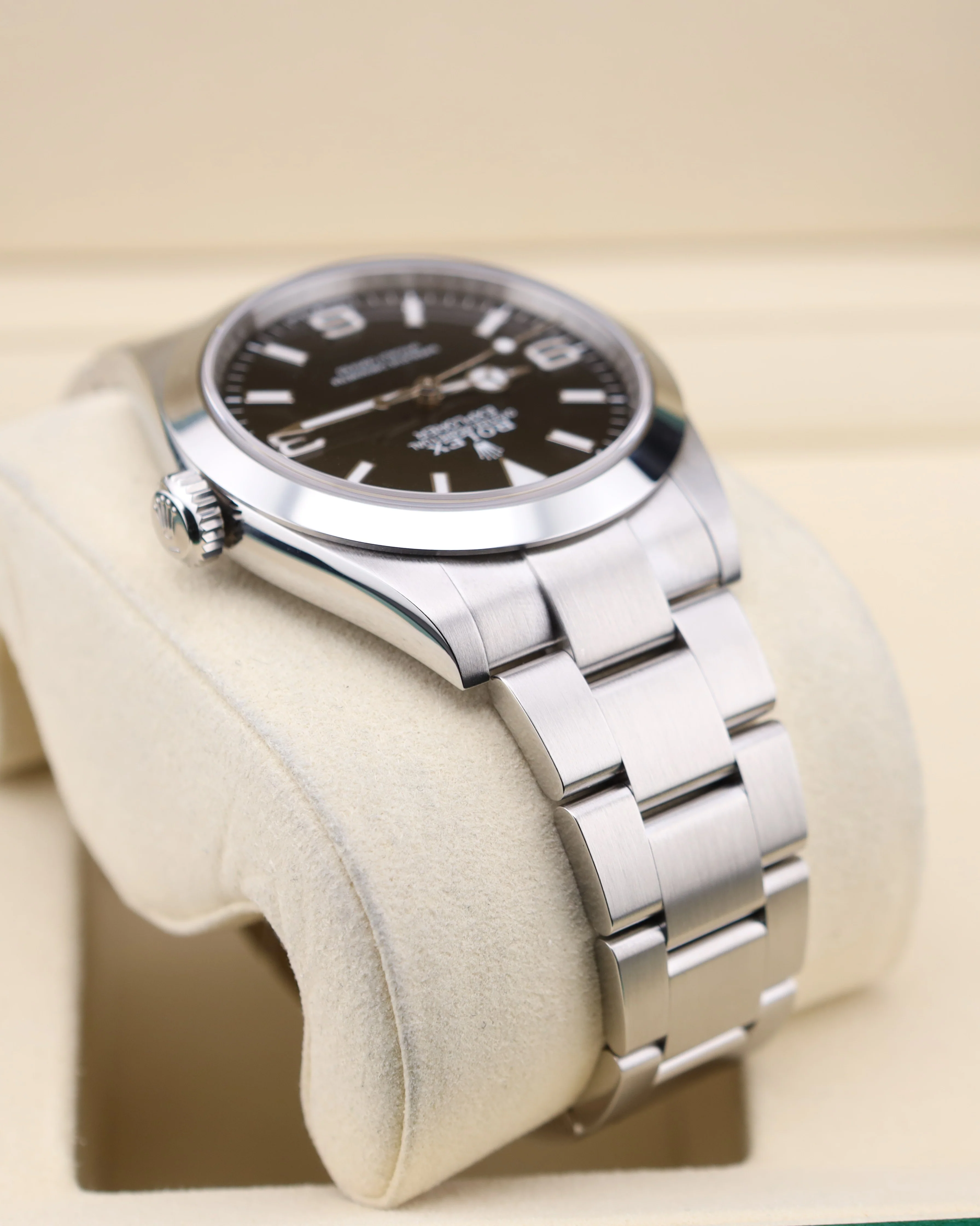 Rolex Explorer Black Dial Smooth Bezel 224270 - Image 9