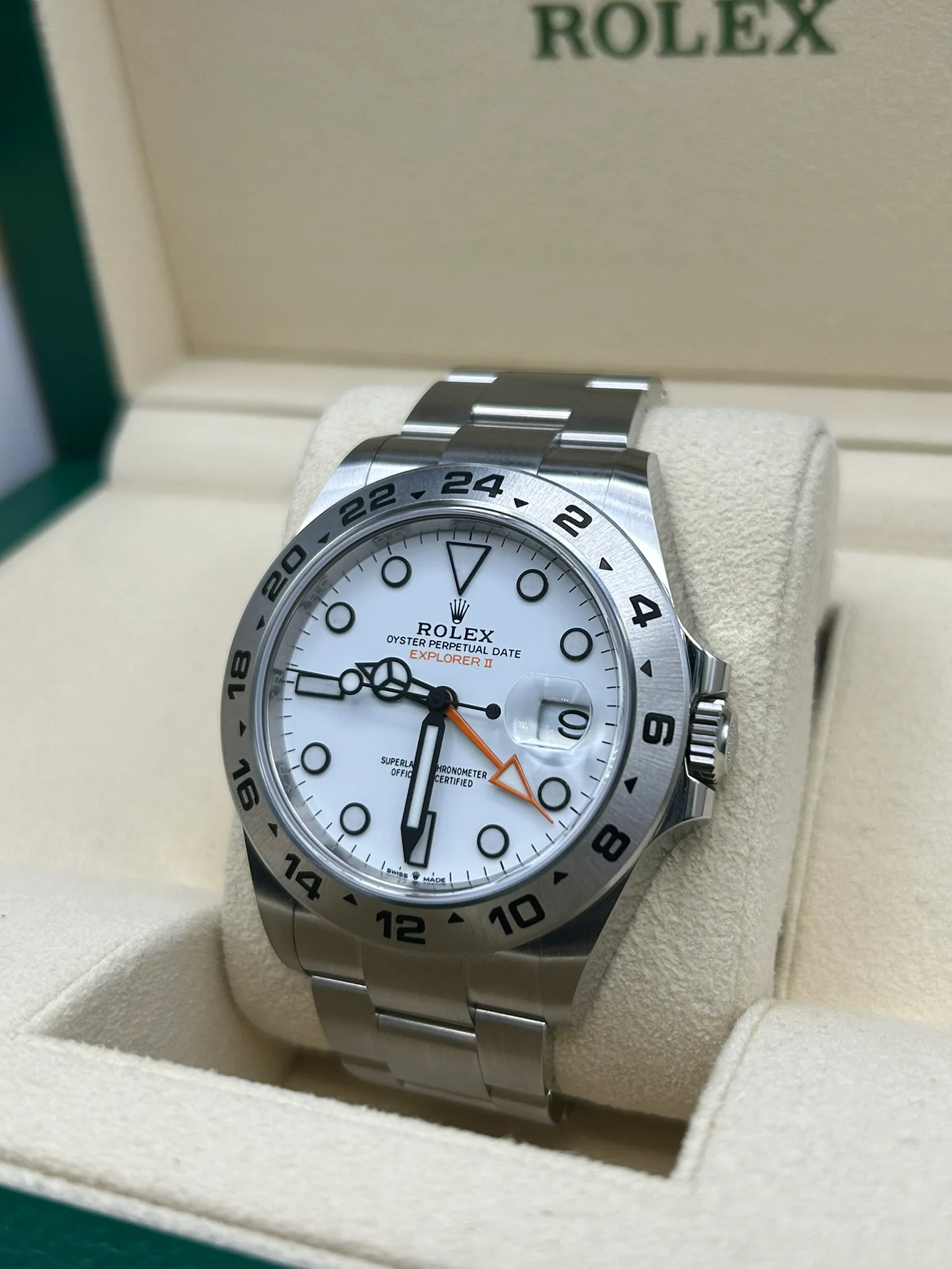 Rolex Explorer II White Dial Polar 226570 - Image 3