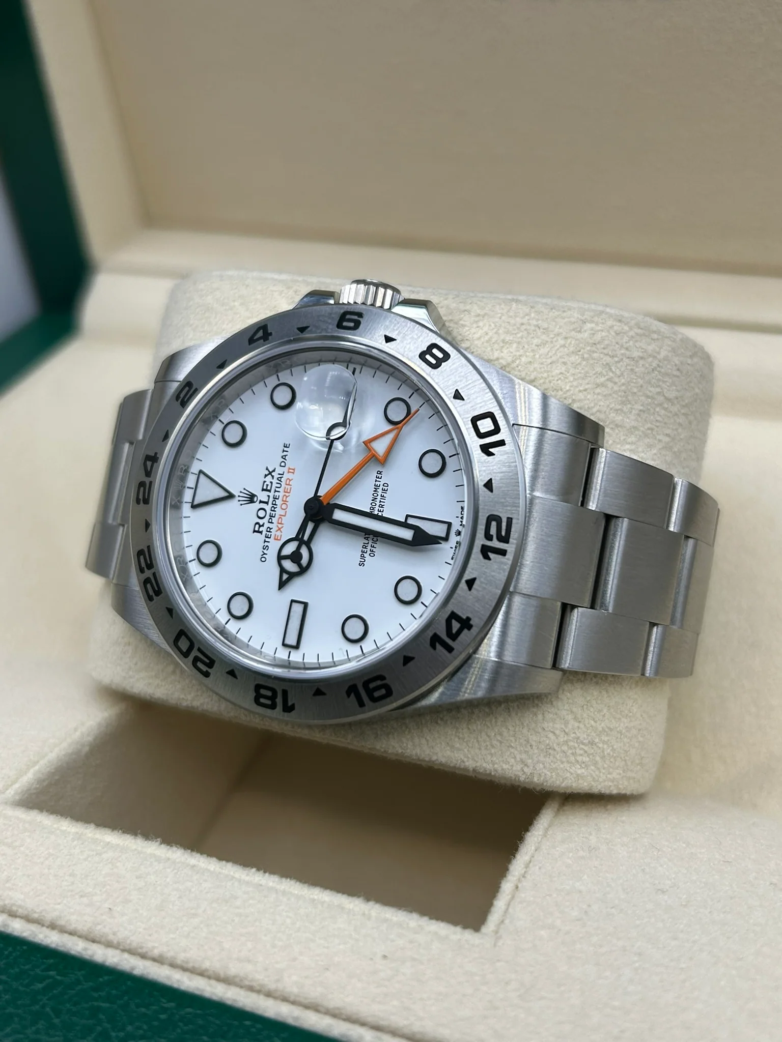 Rolex Explorer II White Dial Polar 226570 - Image 8