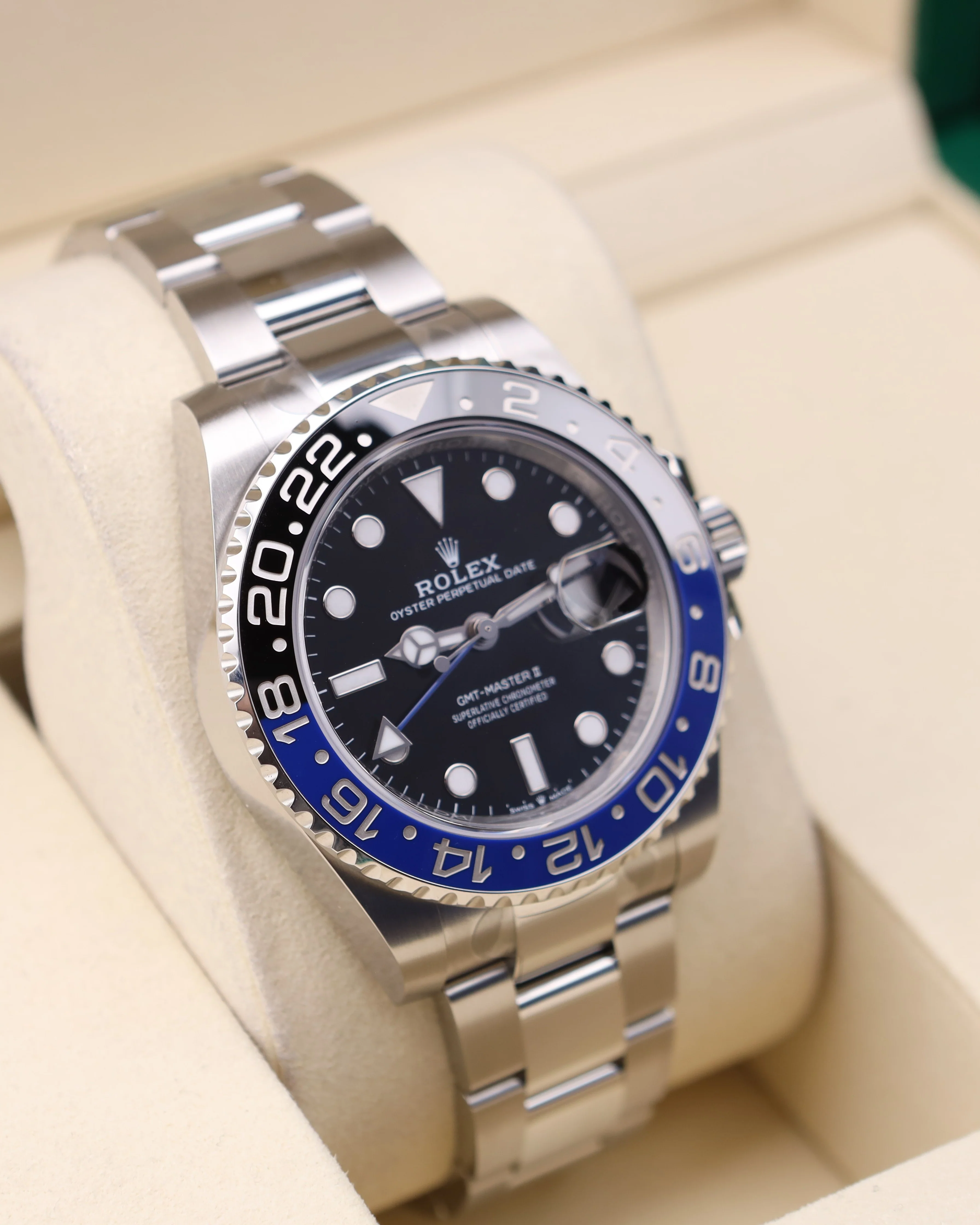 Rolex GMT-Master II Batman on Oyster 126710BLNR - Image 4