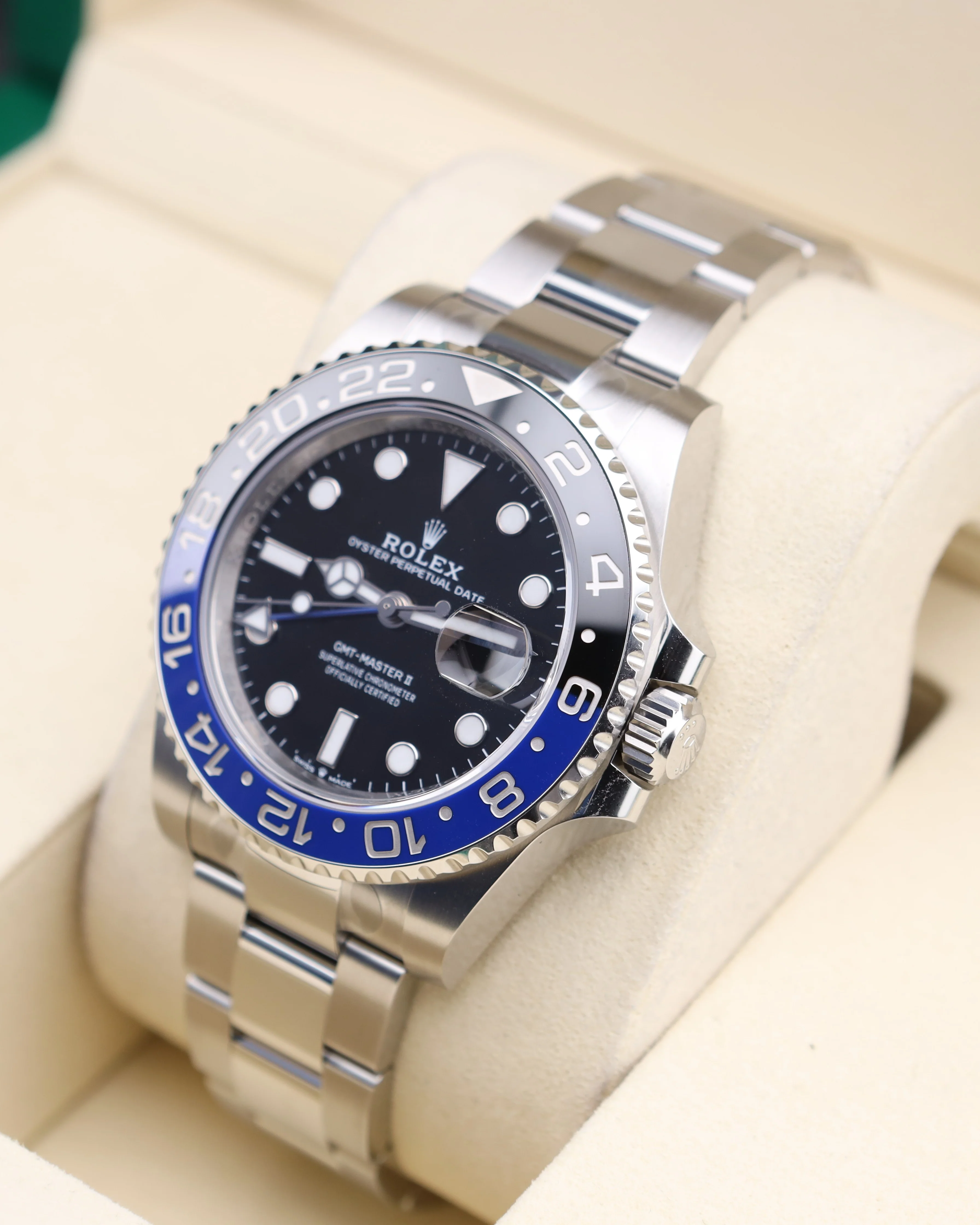 Rolex GMT-Master II Batman on Oyster 126710BLNR - Image 5