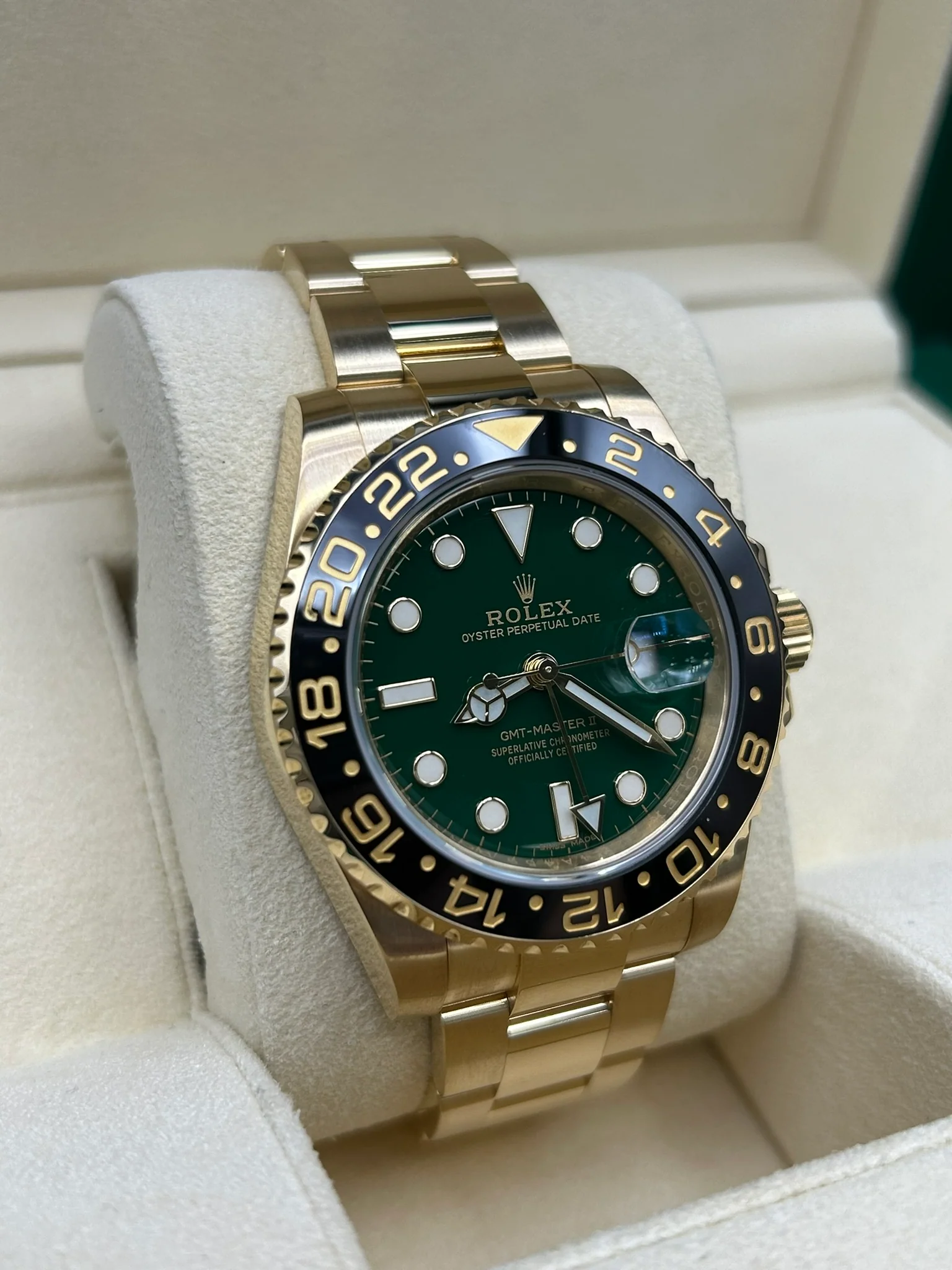 Rolex GMT-Master II Green Dial 116718LN - Image 3
