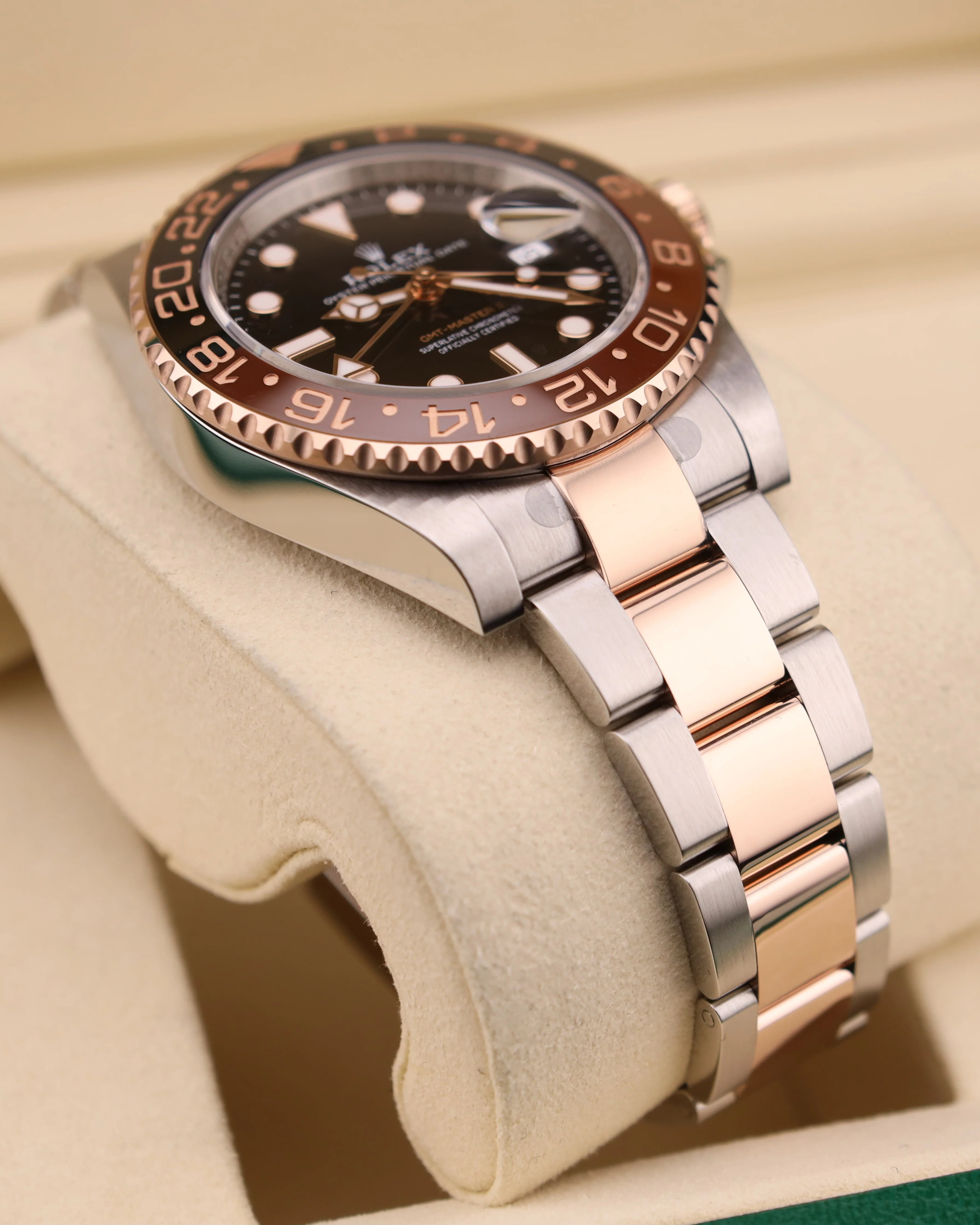 Rolex GMT-Master II Rootbeer Two Tone Rose Gold 126711CHNR - Image 5