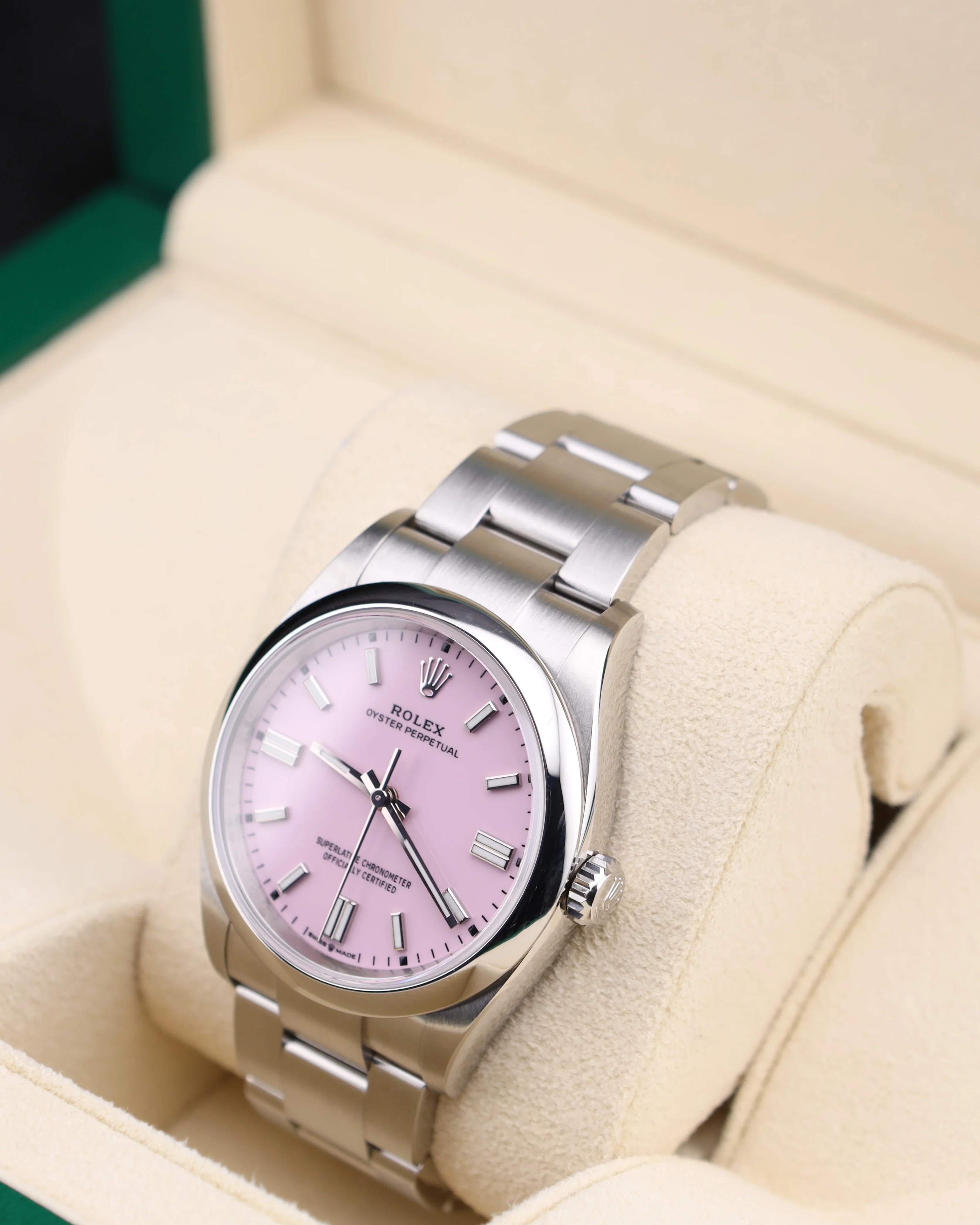 Rolex Oyster Perpetual 36 Pink Dial 126000 - Image 2