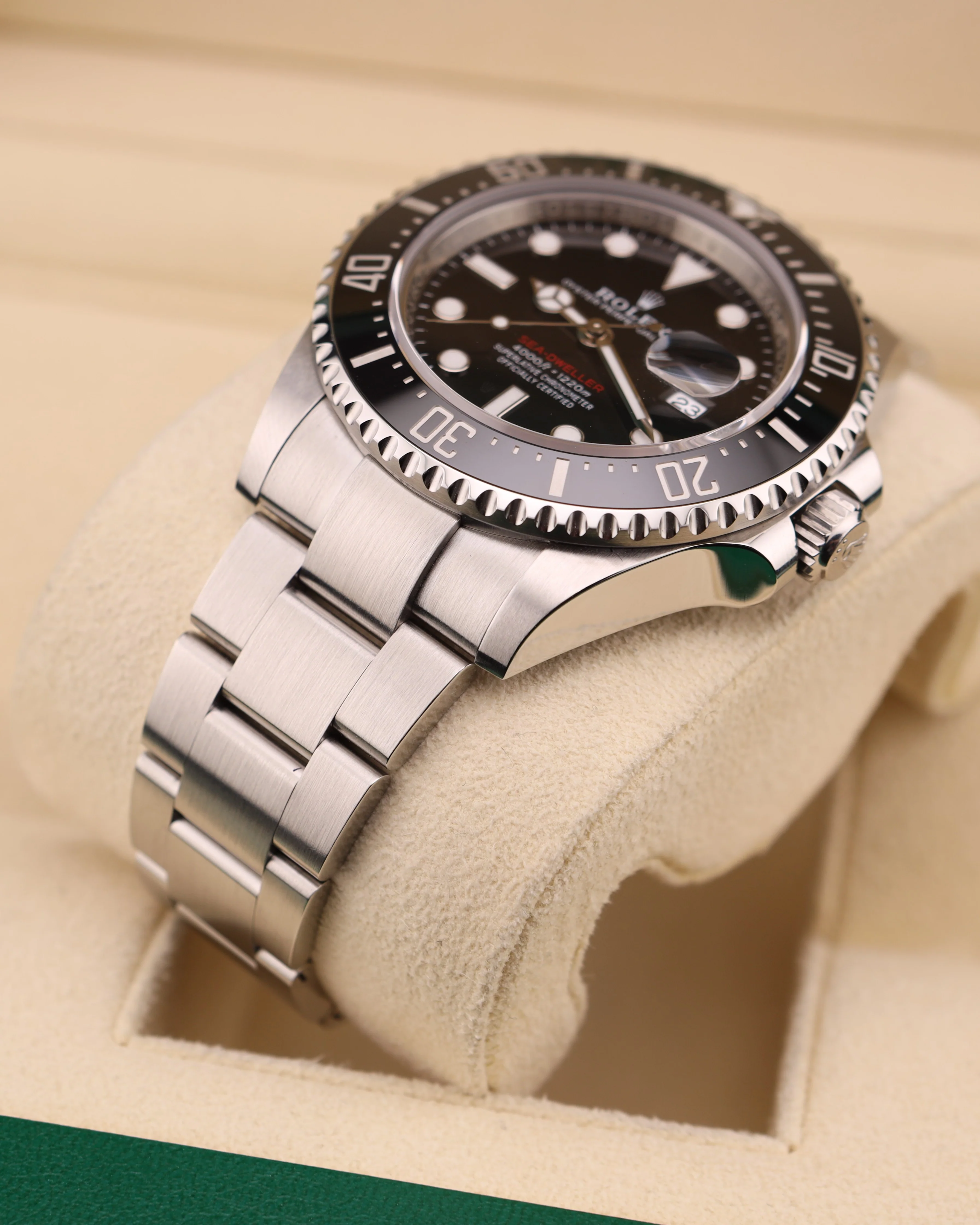 Rolex Sea-Dweller 43 Black Dial Stainless Steel 126600 Red Letter - Image 4