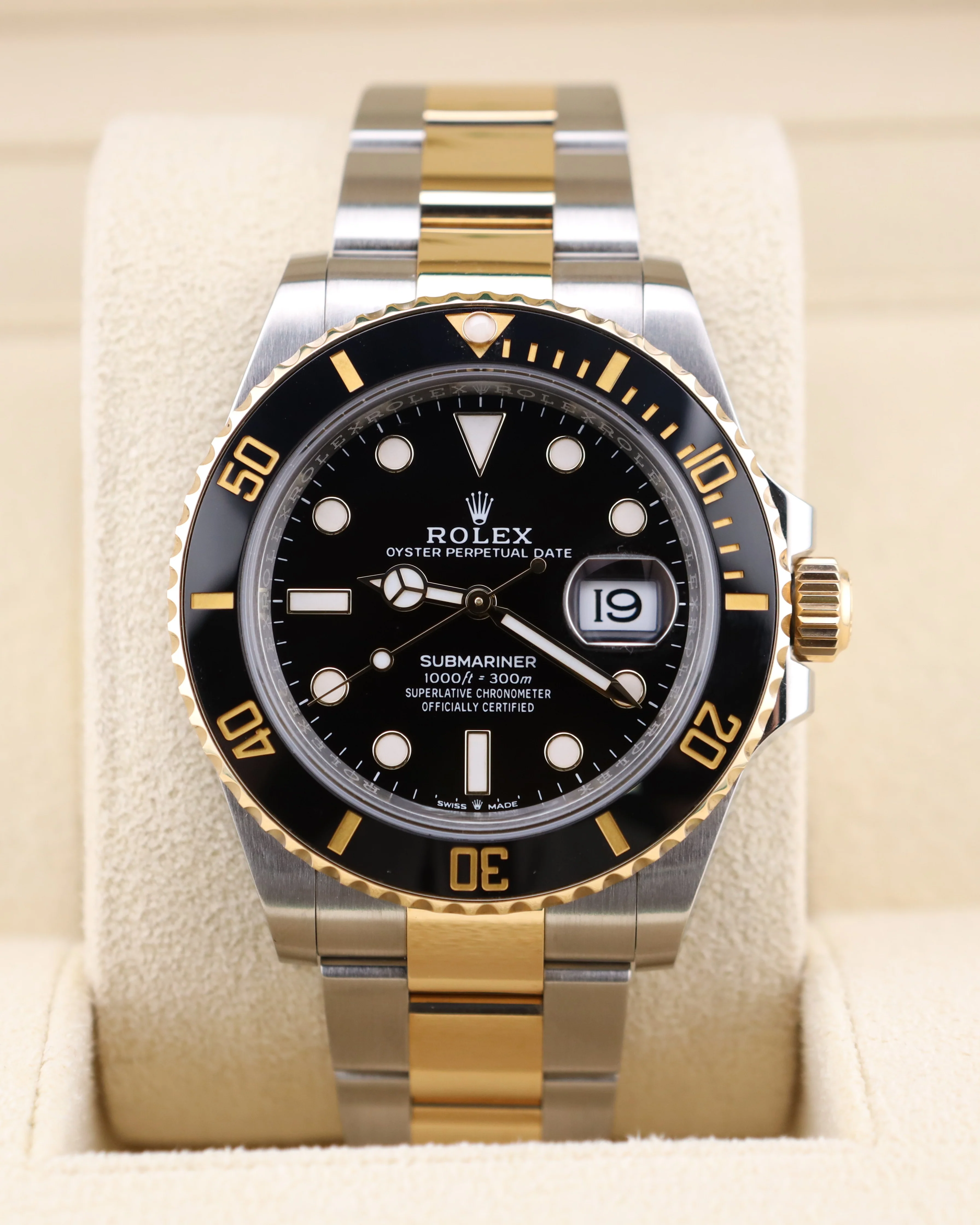 Rolex Submariner Date 41 Black Dial Two Tone Oyster 126613LN
