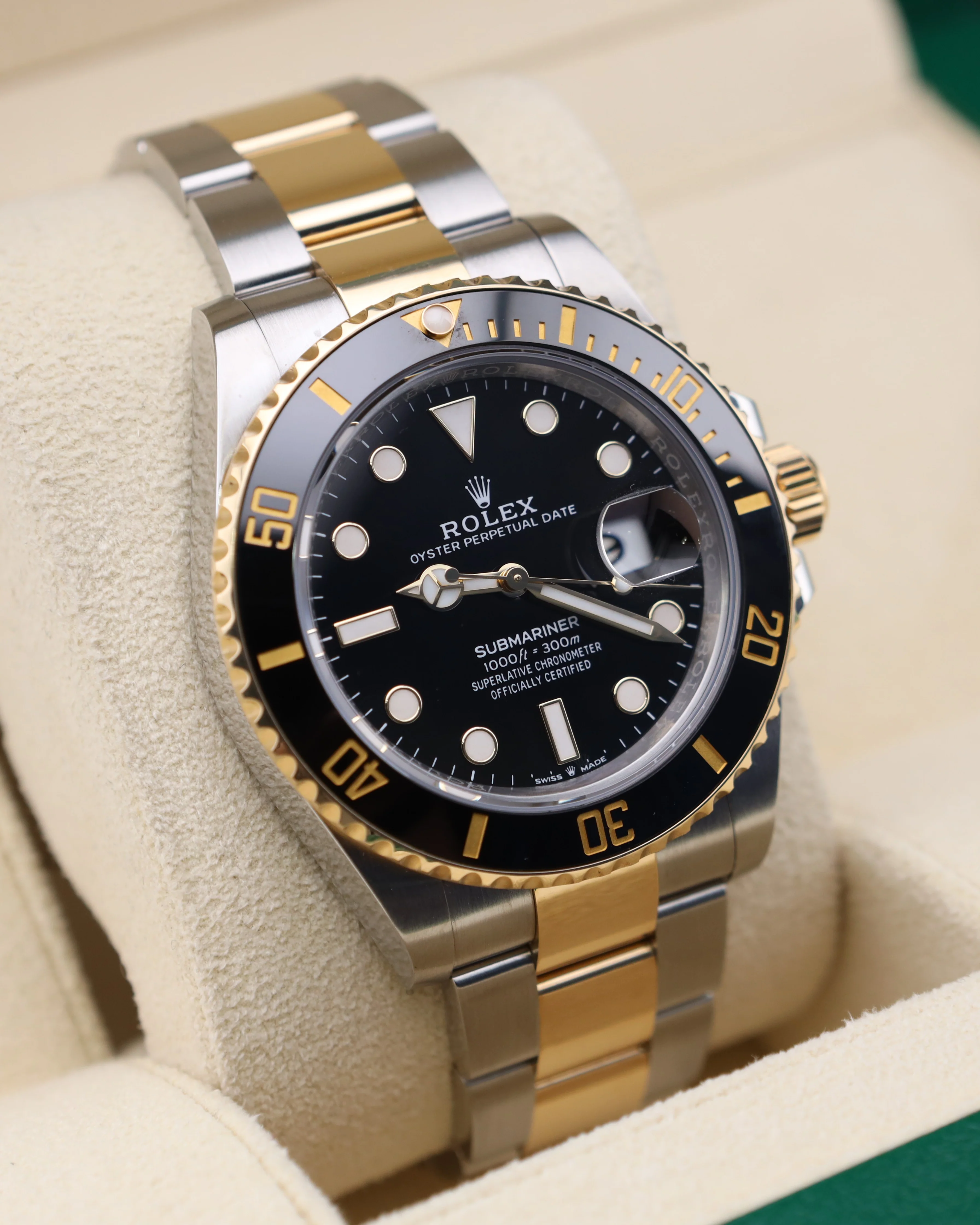 Rolex Submariner Date 41 Black Dial Two Tone Oyster 126613LN - Image 3