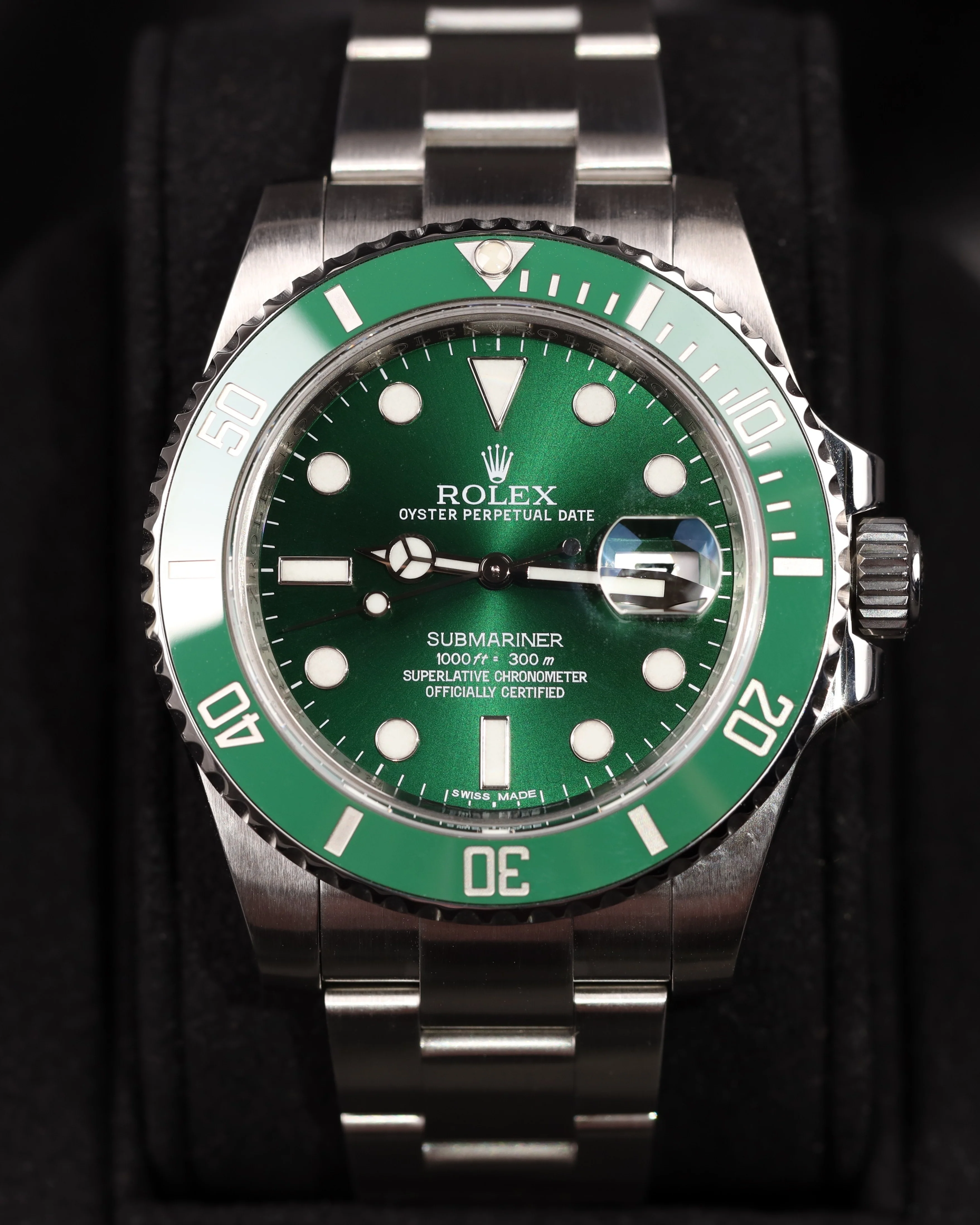Rolex Submariner Date HULK Green Dial Oyster 116610LV - 2017 - Image 3