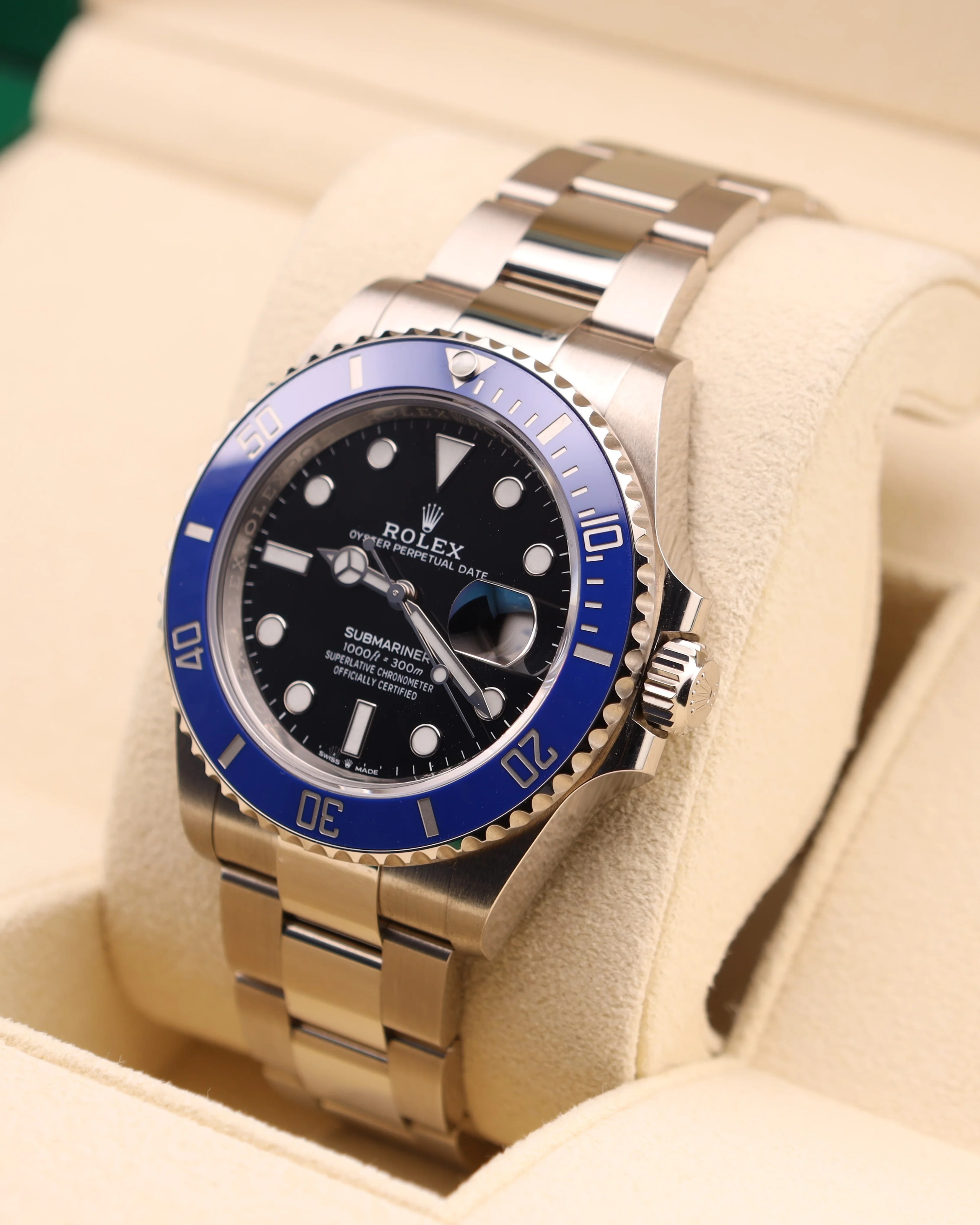 Rolex Submariner Date Cookie Monster White Gold 126619LB - Image 3