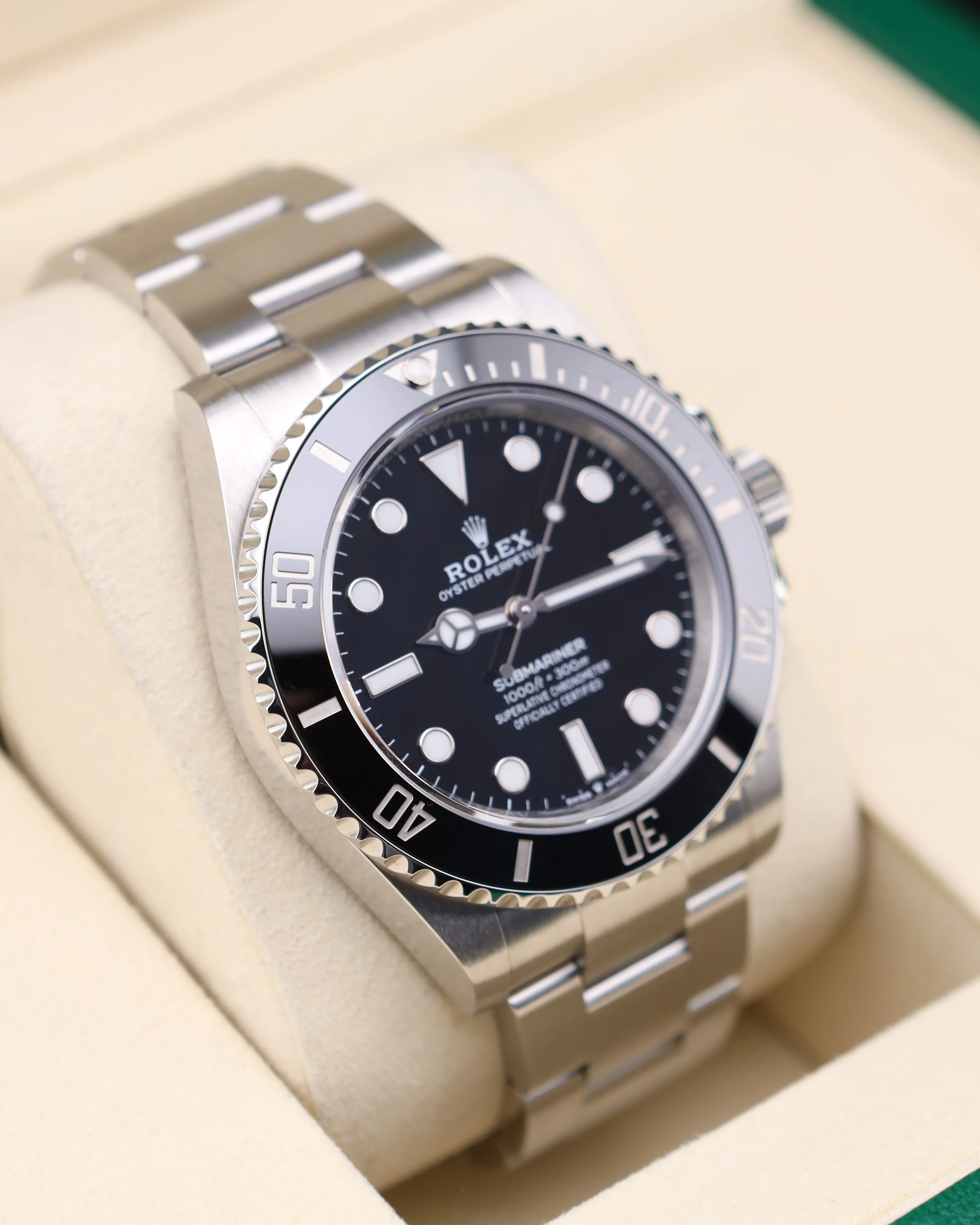 Rolex Submariner No Date Black Dial 124060 - Image 3