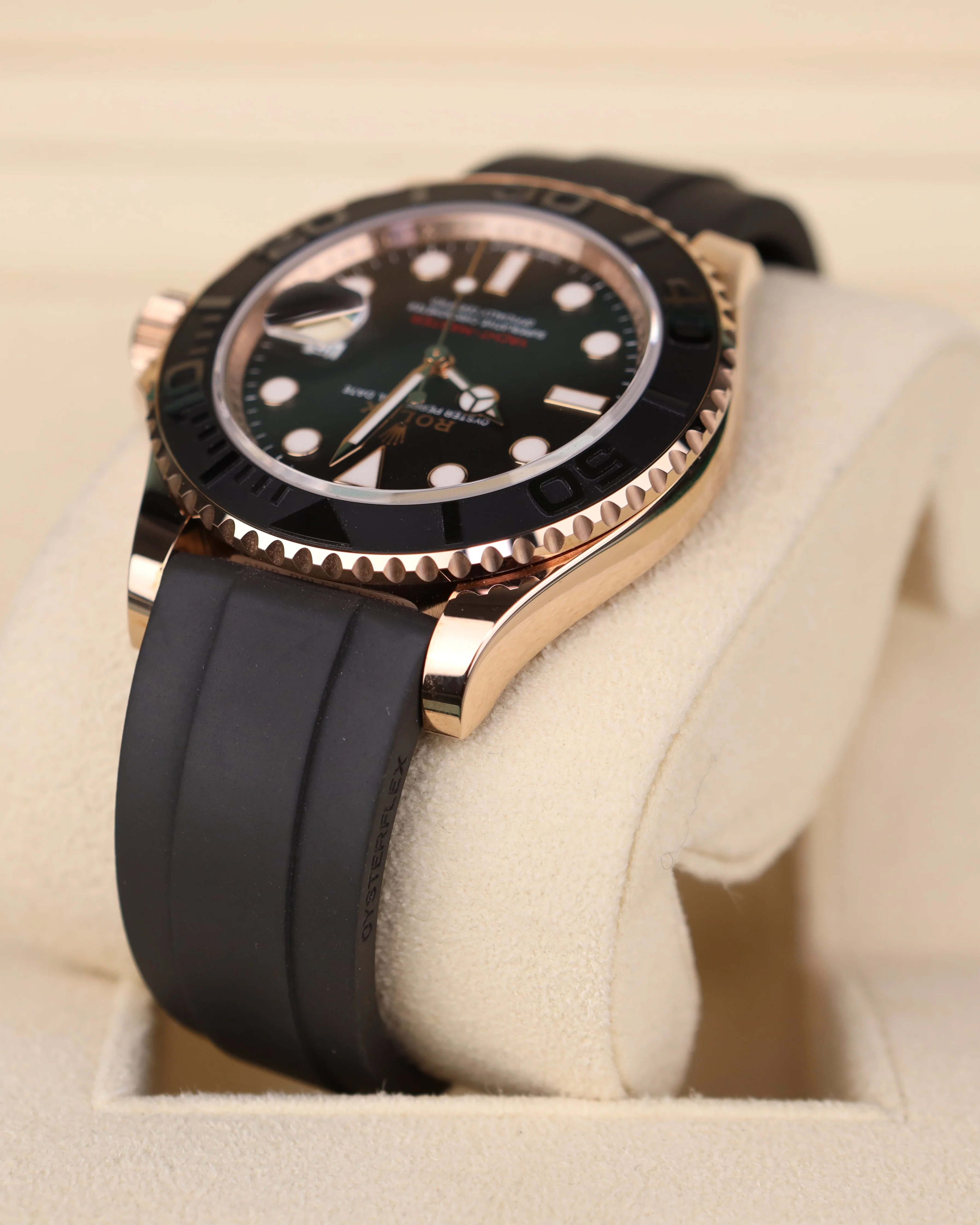 Rolex Yacht-Master 40 Rose Gold on Oysterflex 126655 - Image 5