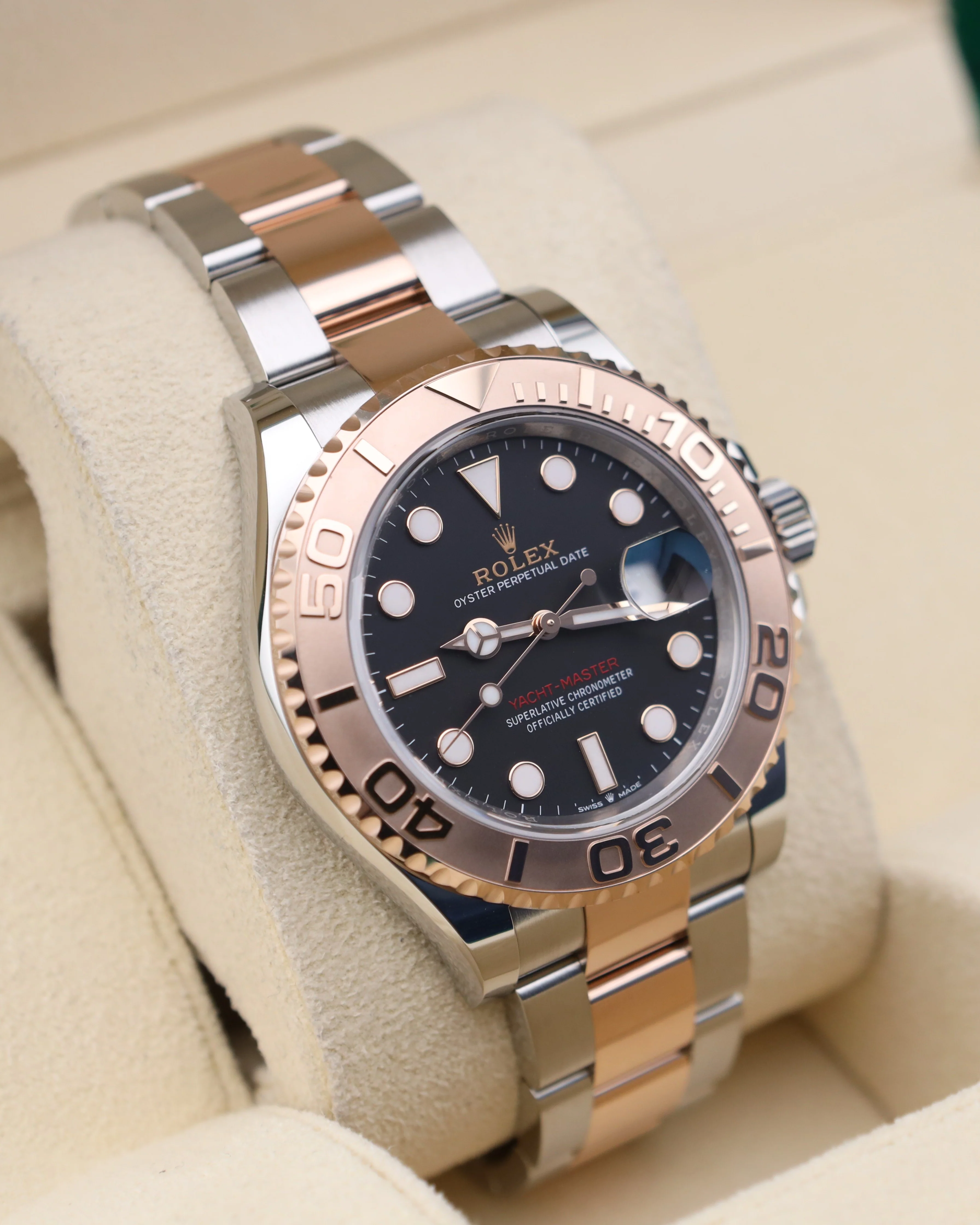 Rolex Yacht-Master 40 Black DIal Rose Gold 126621 - Image 3